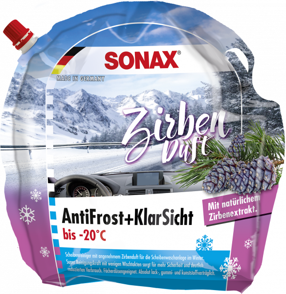 SONAX AntiFrost + KlarSicht bis -20°C Zirbe 3 L