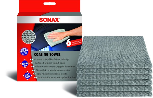 SONAX Coating Towel (6er Pack)