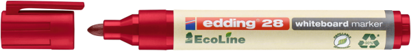 edding 28 EcoLine Whiteboardmarker rot