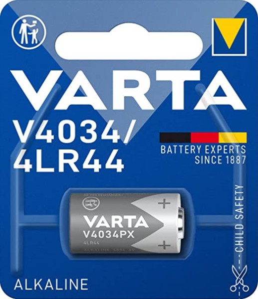 Varta Professional Electronics Alkali 4LR44 6 V (1er Blister)