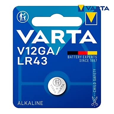 Varta Professional Electronics Knopfzelle Alkali Mangan LR43 1,5 V (1er Blister)