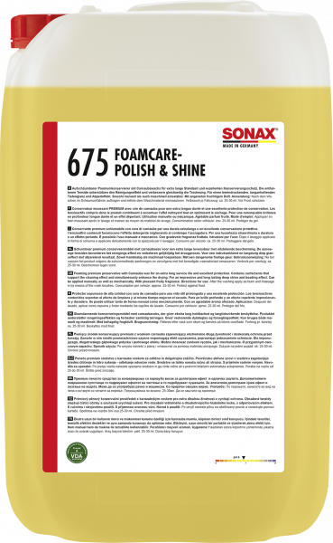 SONAX FoamCare - Polish & Shine 25 L