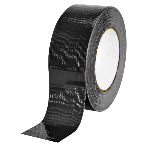 baytronic Gewebeband schwarz 48 mm x 50 m (36 Stück)