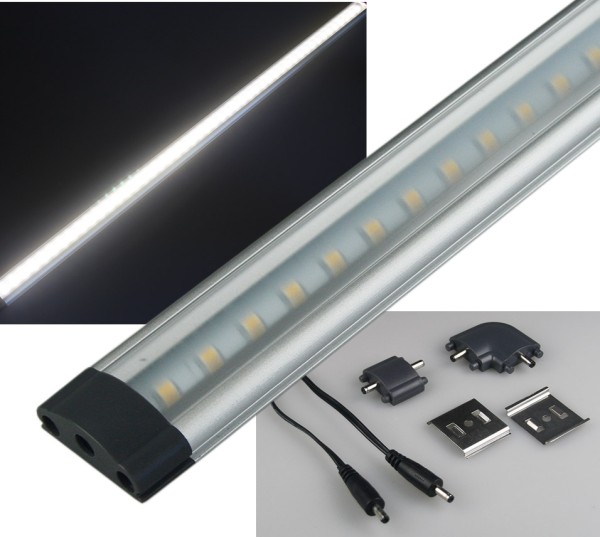 ChiliTec LED Unterbauleuchte CT-FL80 80cm 680lm, 9 Watt, 4200K / tageslicht weiß