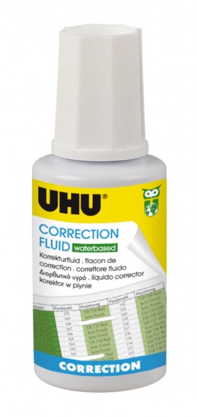 UHU Correction Fluid waterbased 20ml