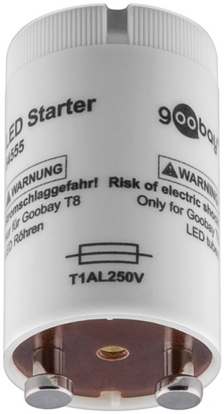 goobay LED Starter für LED Röhre T8 (1er Faltschachtel)
