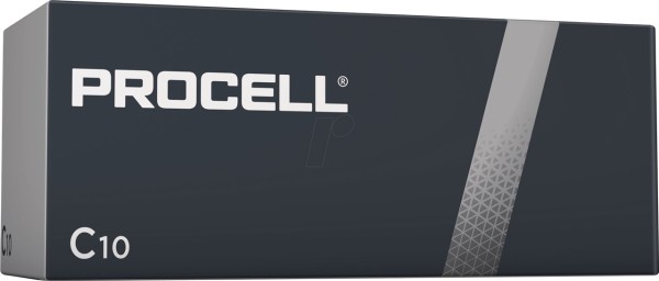 Duracell ProCell Alkali-Mangan Batterie LR14/C Baby 1,5 V (10er Box)