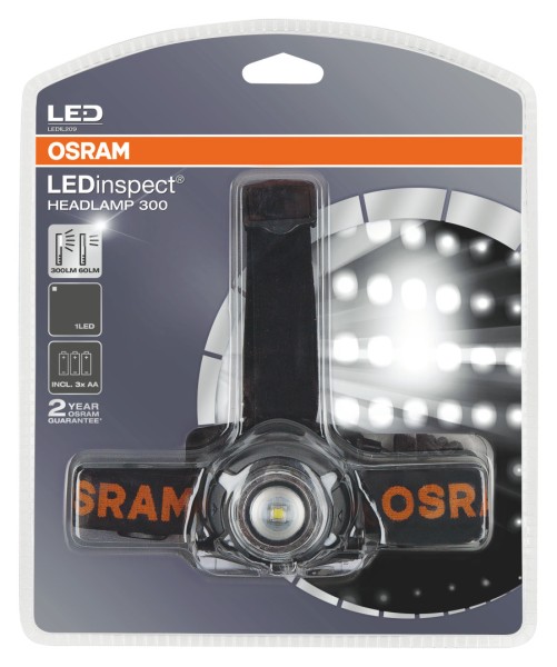 OSRAM LEDinspect HEADLAMP 300 5 W (1er Blister)