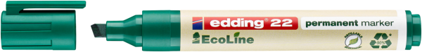 edding 22 EcoLine Permanentmarker grün