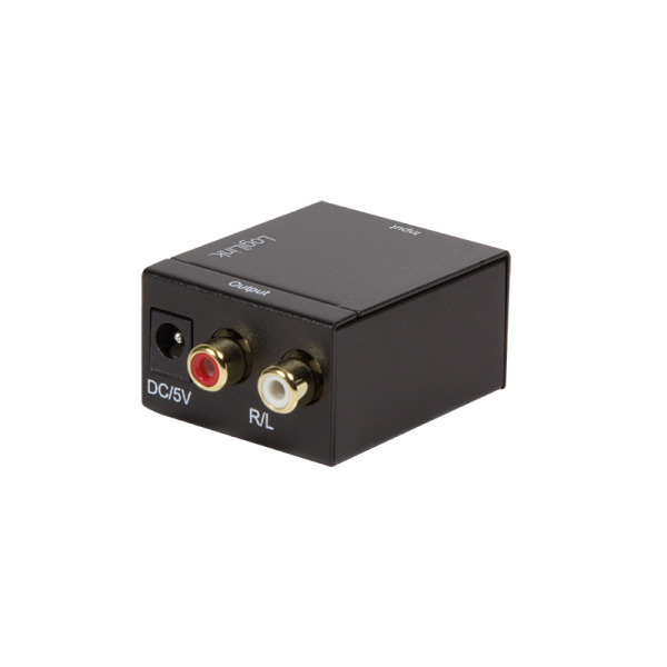 LogiLink Koaxial und Toslink zu analog L/R Audio-Konverter