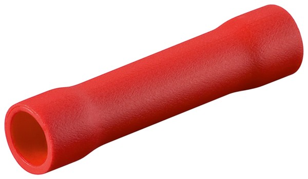 goobay Stoßverbinder rot 0,5 mm 1 mm (100 Stück)