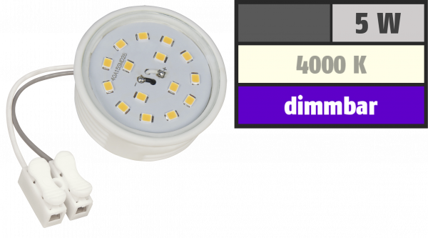 McShine LED-Modul 5W 400 Lumen 230V 50 x 23 mm neutralweiß 4000K dimmbar