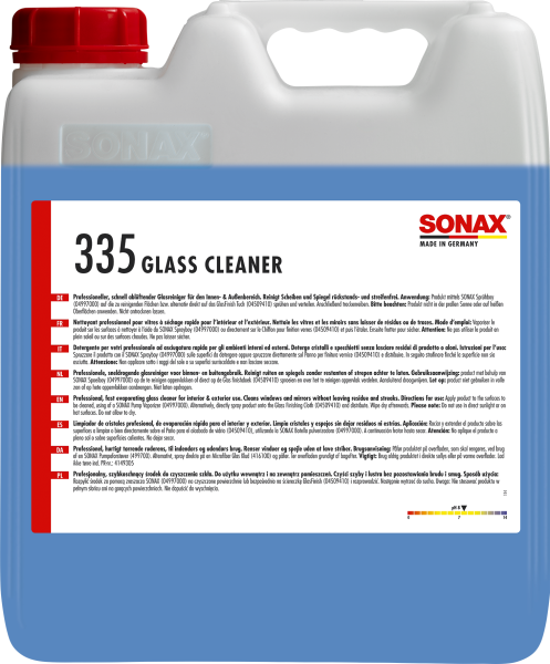 SONAX PROFILINE GlassCleaner 10 L