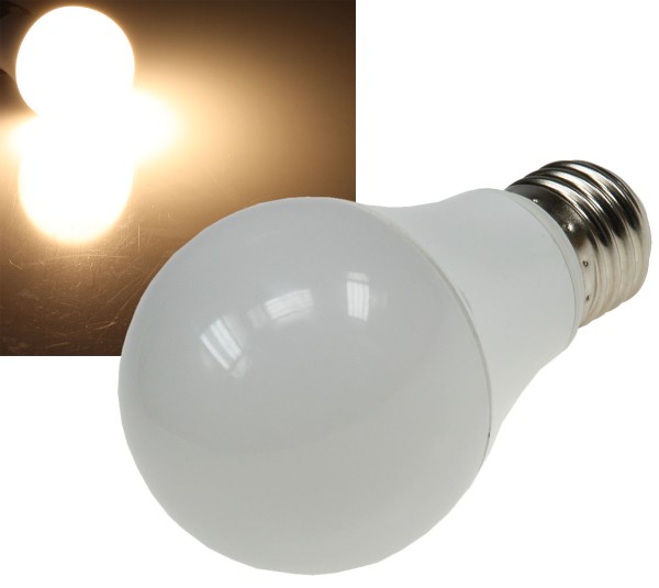 ChiliTec LED Glühlampe E27 G70 AGL warmweiß 3000k, 800lm, 230V/10W, 270°