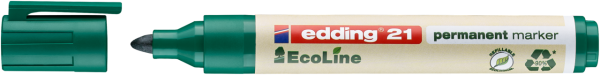 edding 21 EcoLine Permanentmarker grün