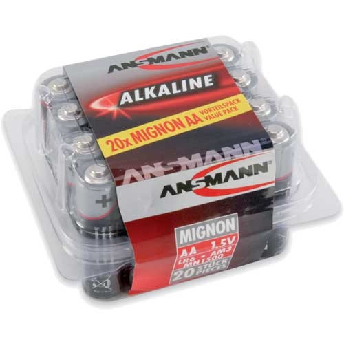Ansmann Alkaline Batterie Mignon AA (20er Box)