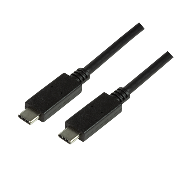 LogiLink USB C 3.1 Gen2 Anschlusskabel schwarz 1 m