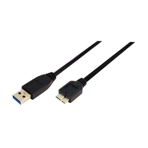 LogiLink USB 3.0 Kabel Anschluss A auf B Micro 2 x Stecker 300 m