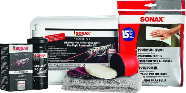 SONAX PROFILINE Scheinwerfer Aufbereitungs-Paket 325 ml