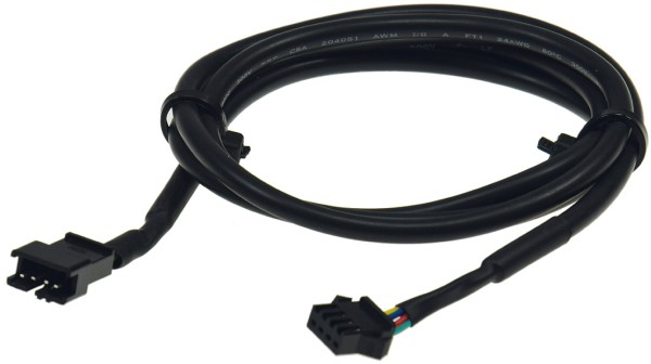 ChiliTec Verlängerungskabel für RGB LED-Stripes und EBL Slim, 100cm mit Stecker/Kupplung