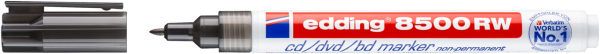 edding 8500 CD/DVD/BD Marker non permanent schwarz