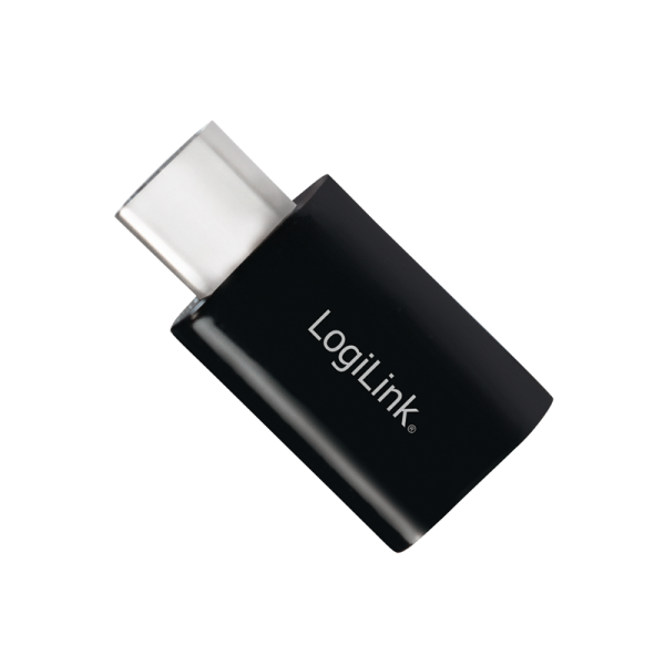 LogiLink USB C Bluetooth V4.0 Dongle schwarz (1er Blister)