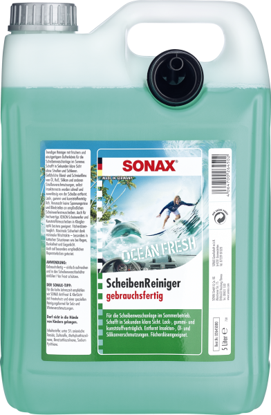 SONAX ScheibenReiniger gebrauchsfertig Ocean-fresh 5 L