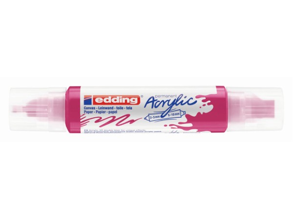edding 5400 Acryl 3D Double Liner pink