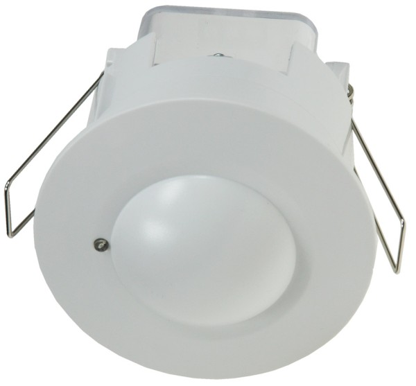 ChiliTec Decken-Einbau-Bewegungsmelder 360° HF LED geeignet, 8m Detektion, weiß