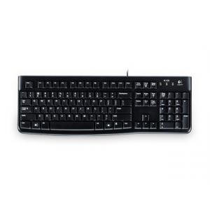 Logitech K120 USB Tastatur schwarz
