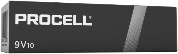 Duracell ProCell Alkali-Mangan Batterie 6LR61/6LP3146 MN1604 9V Block (10er Box)