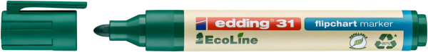 edding 31 EcoLine Flipchartmarker grün