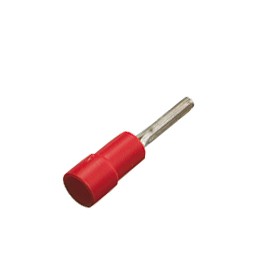 Aderendhülse 1,9mm rot für Kabel 0,25mm² - 1mm²
