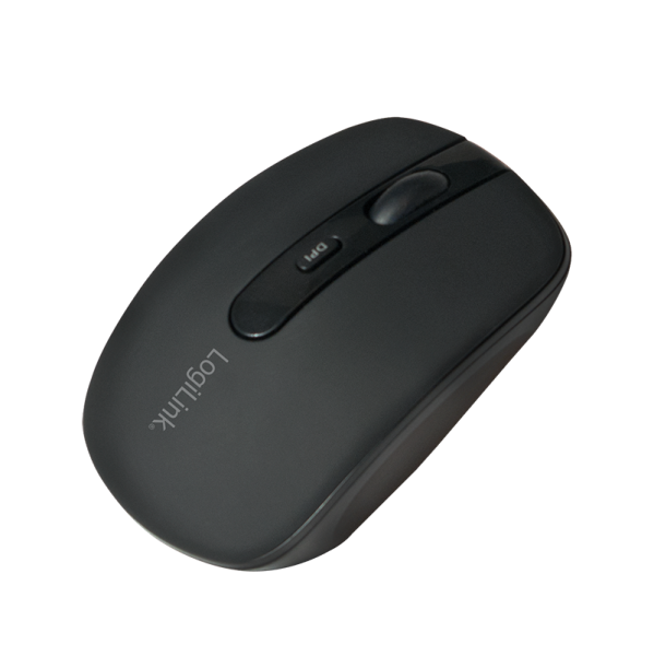 LogiLink Optische Bluetooth Maus 1000/1600 dpi schwarz (1er Blister)