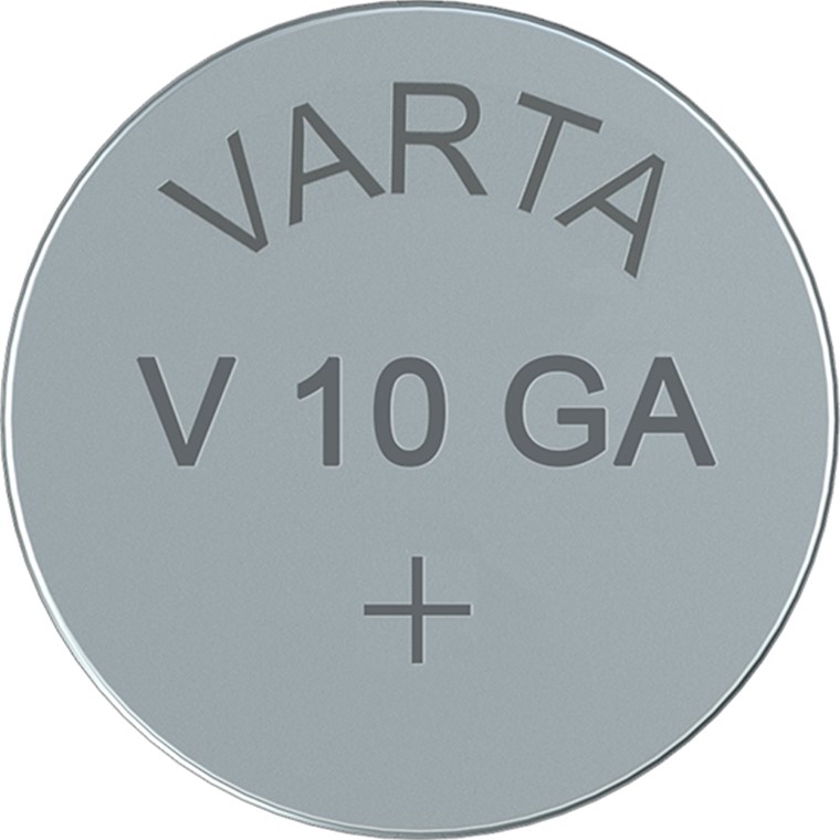 10x Varta Alkaline V10GA LR54 AG10 10GA 389 LR1130 Knopfzelle 70mAh Batterie NEU 