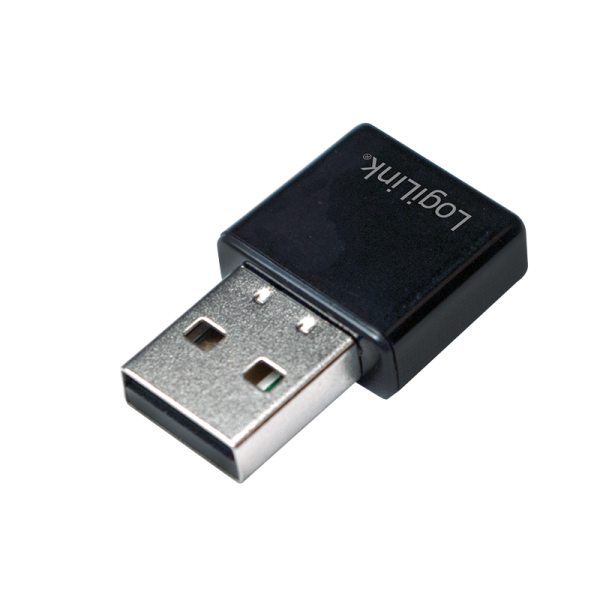 LogiLink wireless LAN 300 MBit/s USB 2.0 Micro Adapter schwarz (1er Faltschachtel)