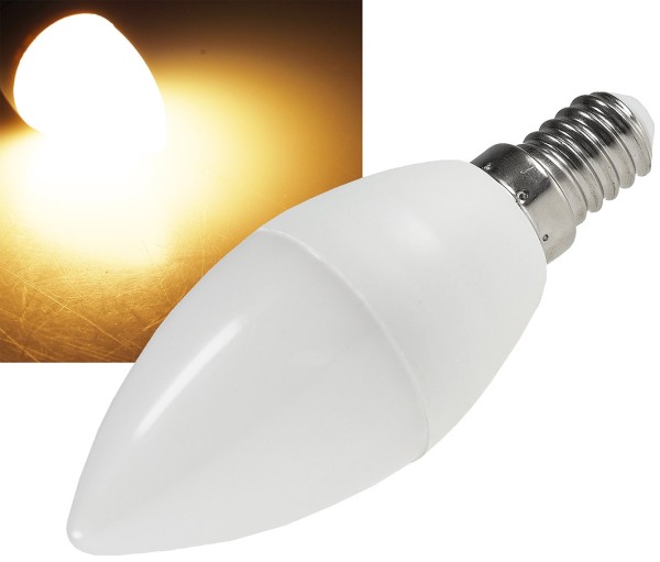 ChiliTec LED Kerzenlampe E14 RA95 2900k, 480lm, 230V/6W, 160°, warmweiß