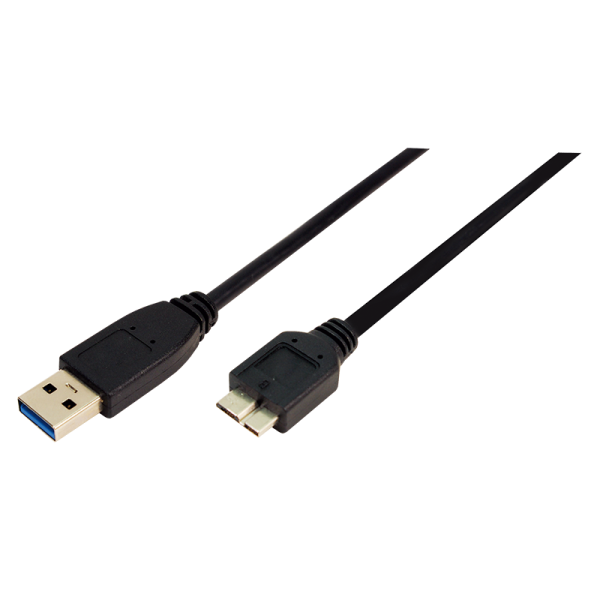 LogiLink USB 3.0 Kabel Anschluss A auf B Micro 2 x Stecker 200 m
