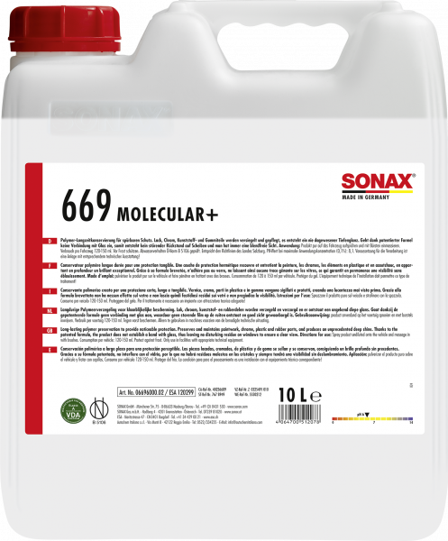 SONAX MOLECULAR+ 10 L