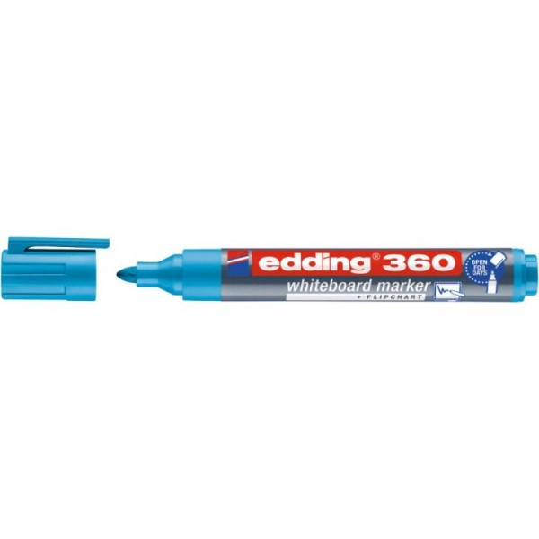 edding 360 Whiteboardmarker hellblau