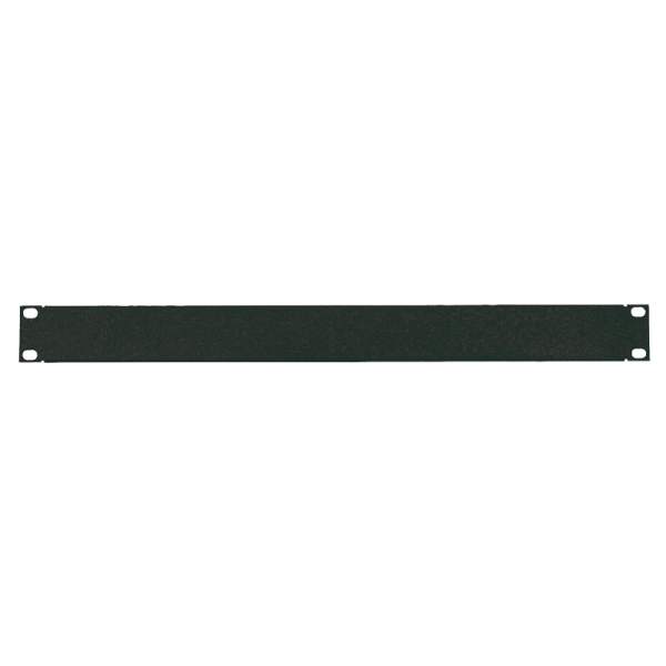 LogiLink 19" Geschlossenes Blindpanel 2HE schwarz 1,2 mm (1er Falschachtel)