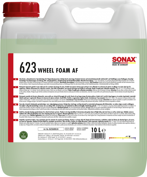SONAX FelgenReiniger für Waschanlagen säurefrei 10 L