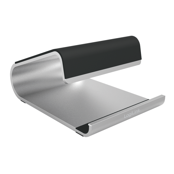 LogiLink Ständer für Smartphones und Tablets bis 8 kg Aluminium silber