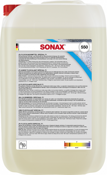 SONAX FlockungsMittel/Flocculant Special F 1 25 L