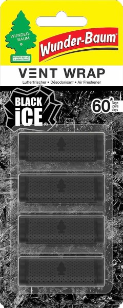 Wunder-Baum Vent Wrap Black Ice (4er Blister)