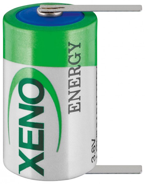 XENO ENERGY Lithium-Thionylchlorid-Batterie XL-050 T1 - 1/2AA (ER14250) 3,6 V/1200 mAh