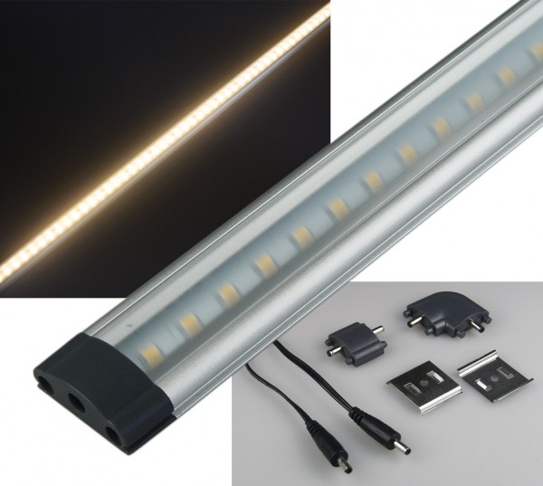 ChiliTec LED Unterbauleuchte CT-FL80 80cm 660lm, 9 Watt, 3000K / warmweiß