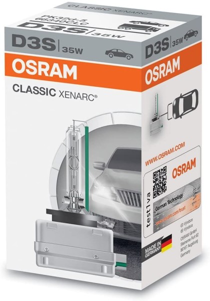 OSRAM XENARC CLASSIC D3S PK32d-5 12 V 35 W (1er Faltschachtel)