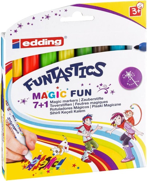 edding 13 Funtastics Magic Marker sortiert (8er Faltschachtel)