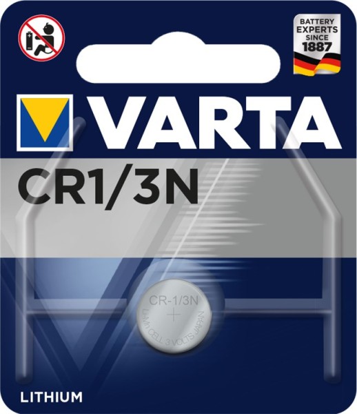 Varta Knopfzelle Lithium CR1/3N (1er Blister)